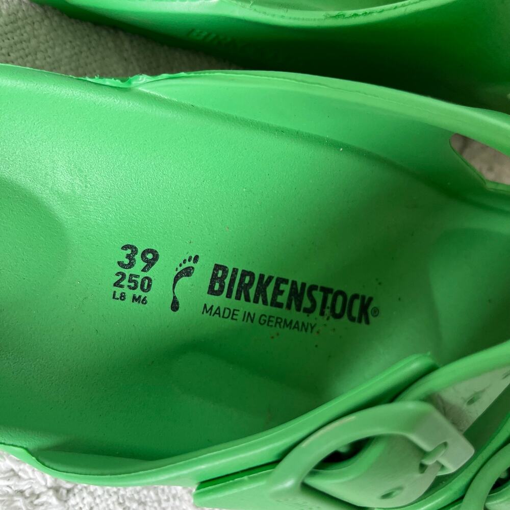 Birkenstock Arizona Green EVA Sandals Supportive Comfort Beach Vacation Summer - Picture 6 of 6